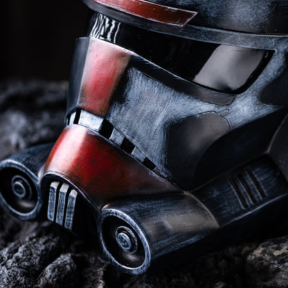 【Neu eingetroffen】Xcoser 1:1 Star Wars The Bad Batch Hunter Helm Helmet Cosplay Requisite Harz（Pre-order，＞30 days）