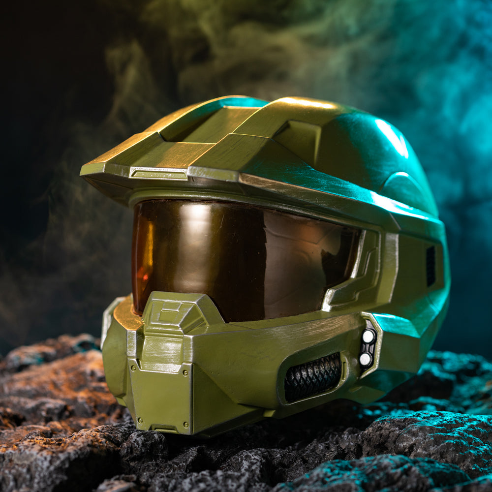 【Große Promotion】Xcoser Halo Infinite Master Chief Helm Resin Cosplay