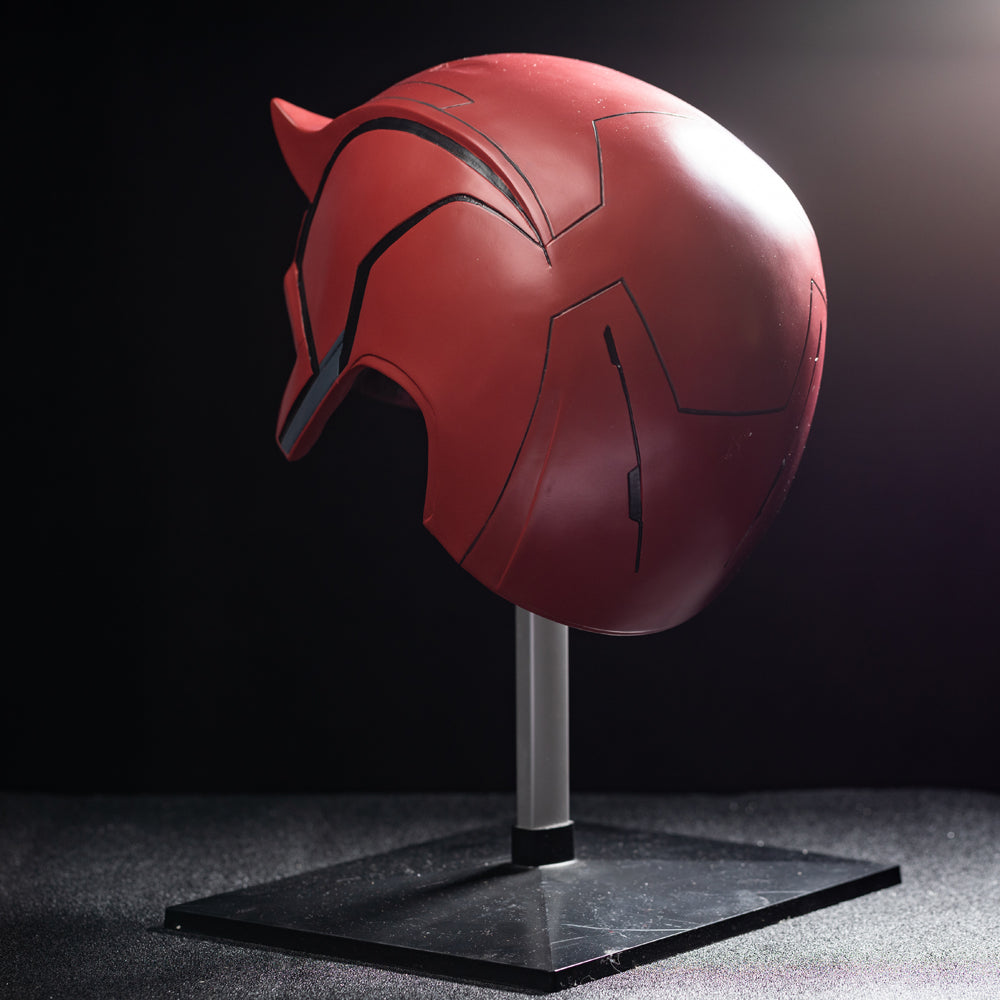 Xcoser Daredevil Staffel 2 Matt Maske Requisiten für Erwachsene Halloween-Kostüm PVC aktualisiert