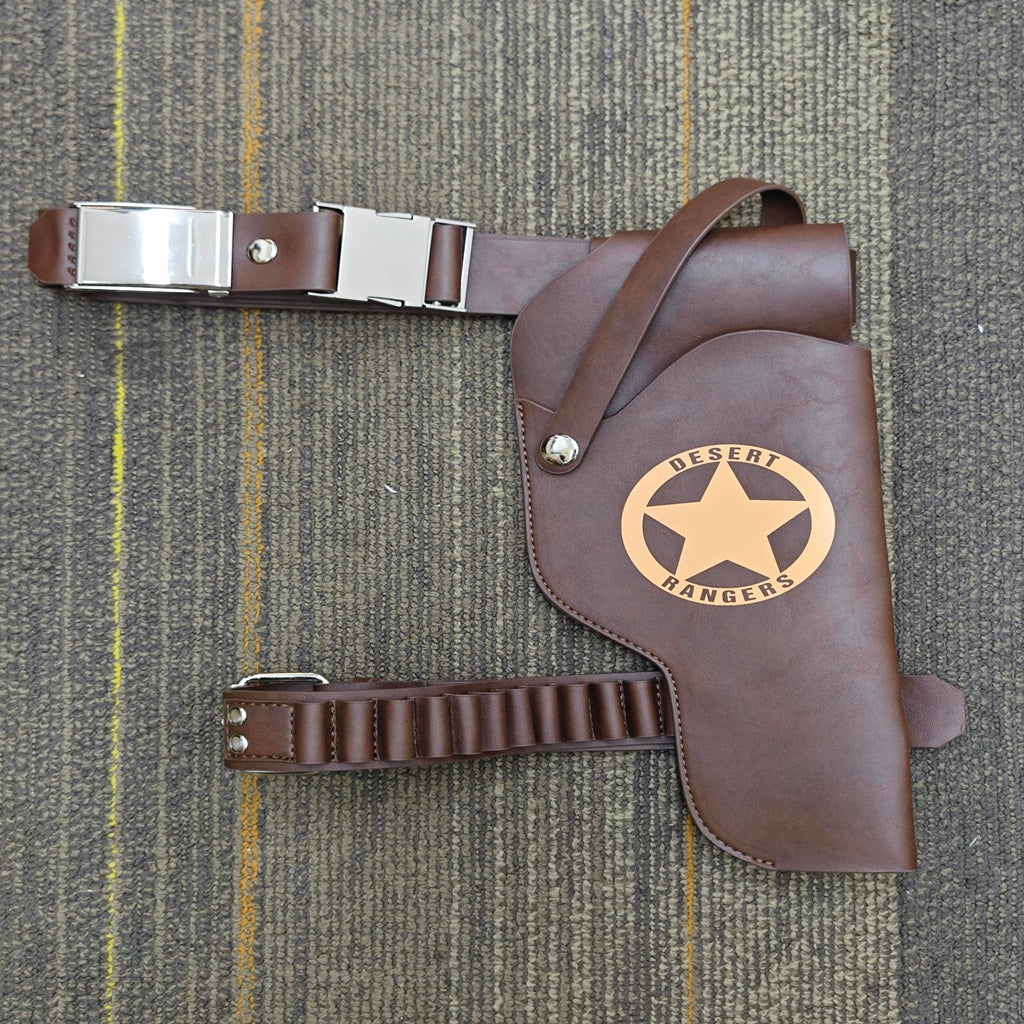 Neu eingetroffen | Xcoser Spiel Fallout Vegas Gürtelholster Cosplay Requisiten PU Leder