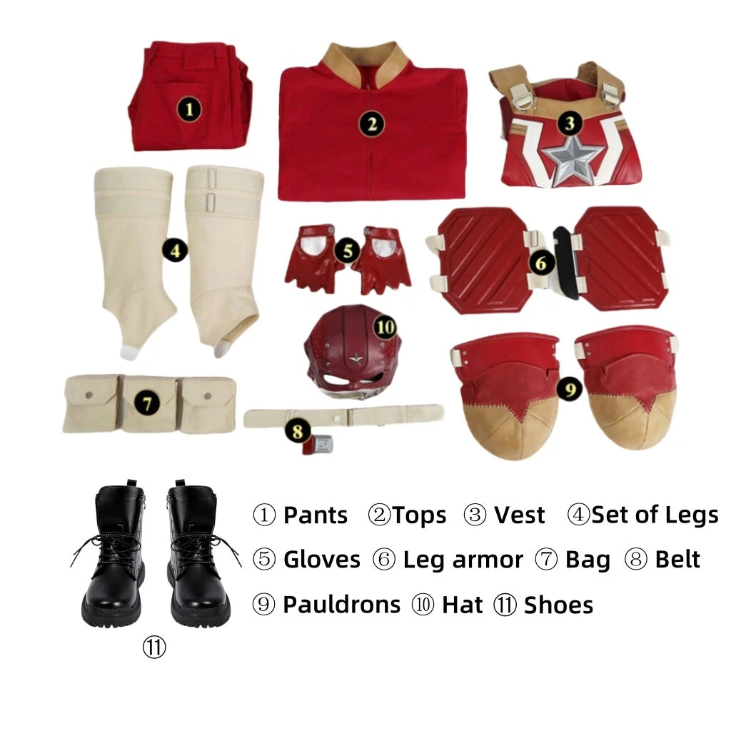 Neu eingetroffen | Xcoser Thunderbolts Red Guardian Kostüm