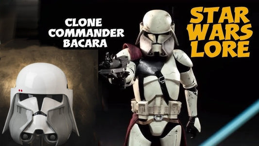 Xcoser Star Wars Commander Bacara Helm – Hochwertige Cosplay-Requisite aus Resin & Halloween-Kostüm-Replik