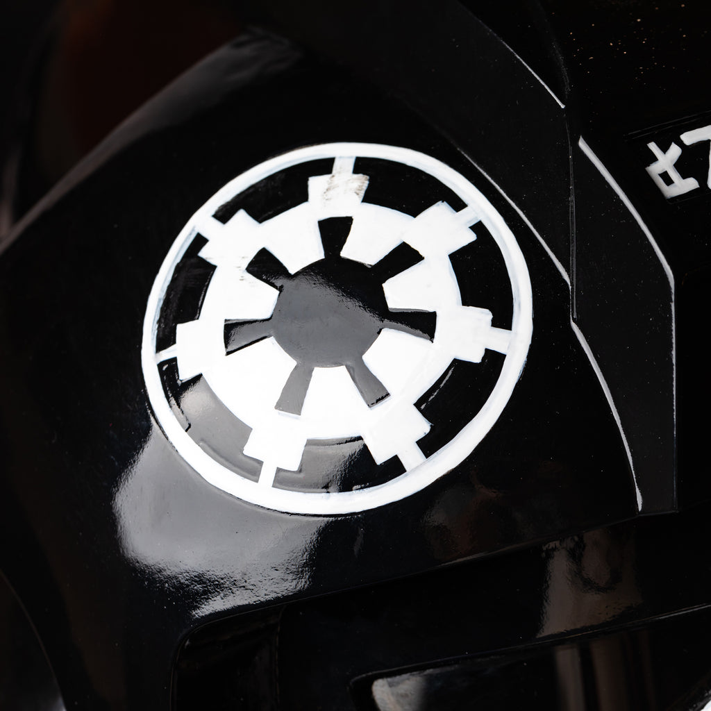 Xcoser 1:1 Star Wars: Squadrons Tie Fighter Polit Helm Helmet Cosplay Requisiten
