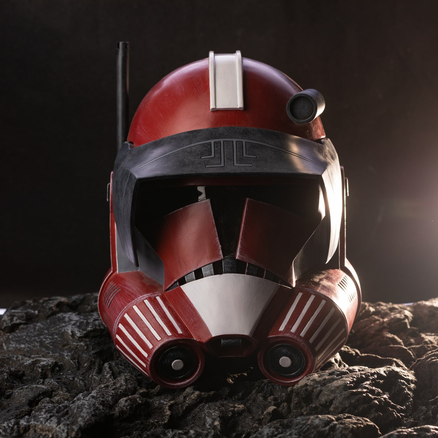 Xcoser Star Wars Clone Wars Commander Fox Helm Helmet Cosplay Requisiten Harz