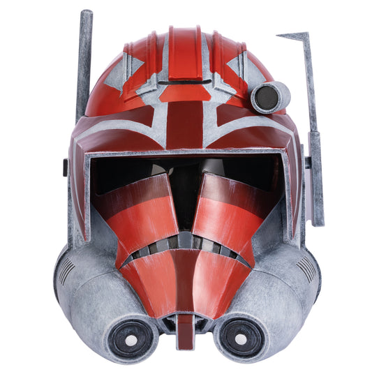 【Neu eingetroffen】Xcoser Star Wars The Clone Wars 332nd Vaughn Clone Trooper Helm Halloween Cosplay Helm für Erwachsene