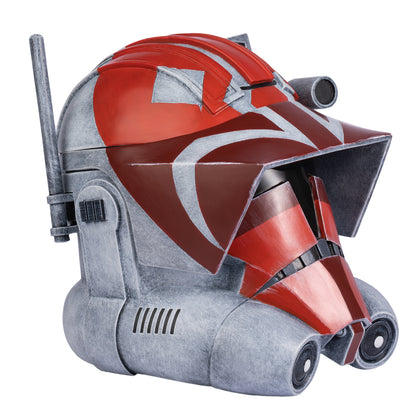 【Neu eingetroffen】Xcoser Star Wars The Clone Wars 332nd Vaughn Clone Trooper Helm Halloween Cosplay Helm für Erwachsene