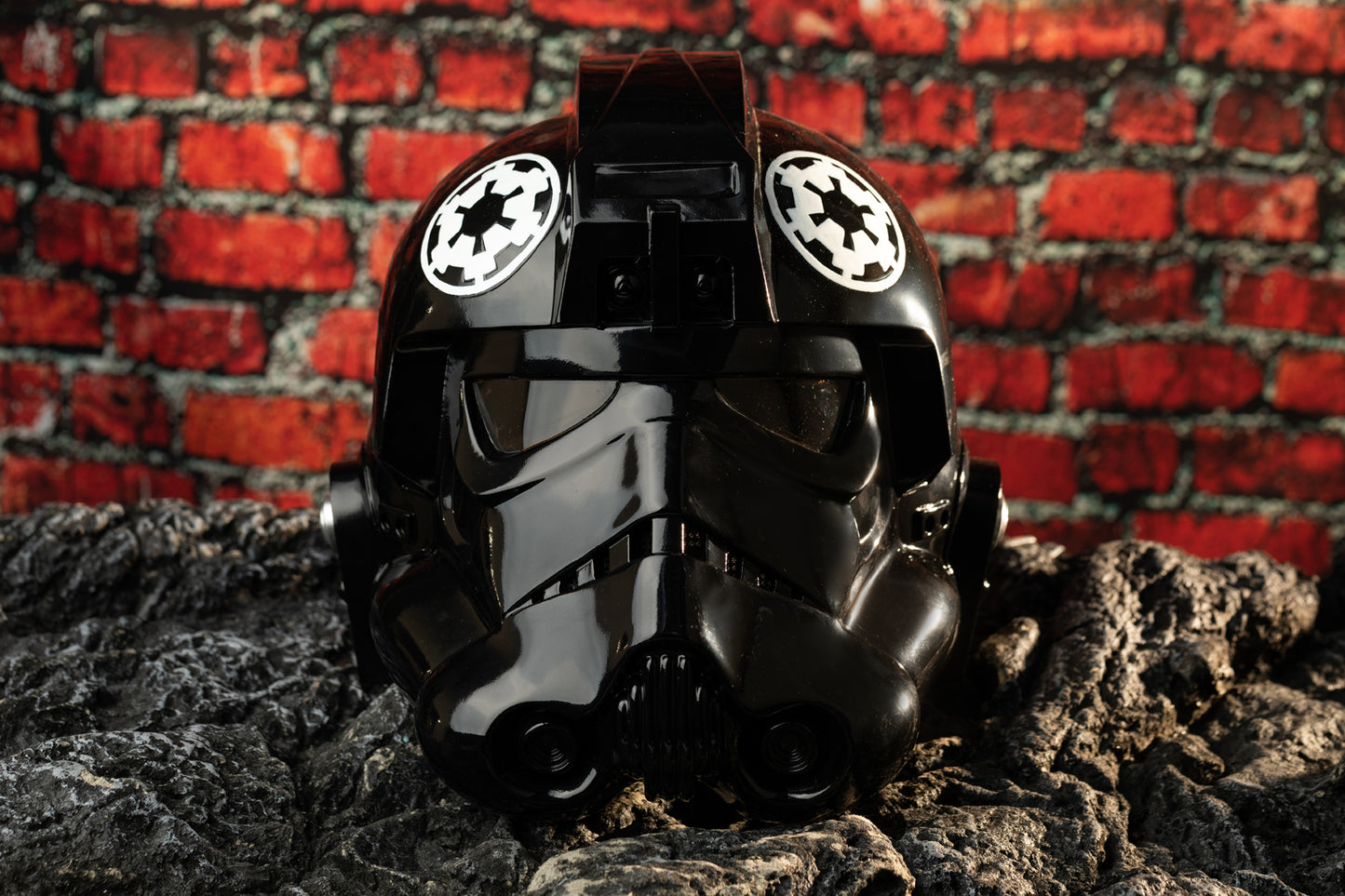 【Neu eingetroffen】 Xcoser Star Wars Imperial Starfighter Piloten helm für Erwachsene Halloween-Cosplay-Helm