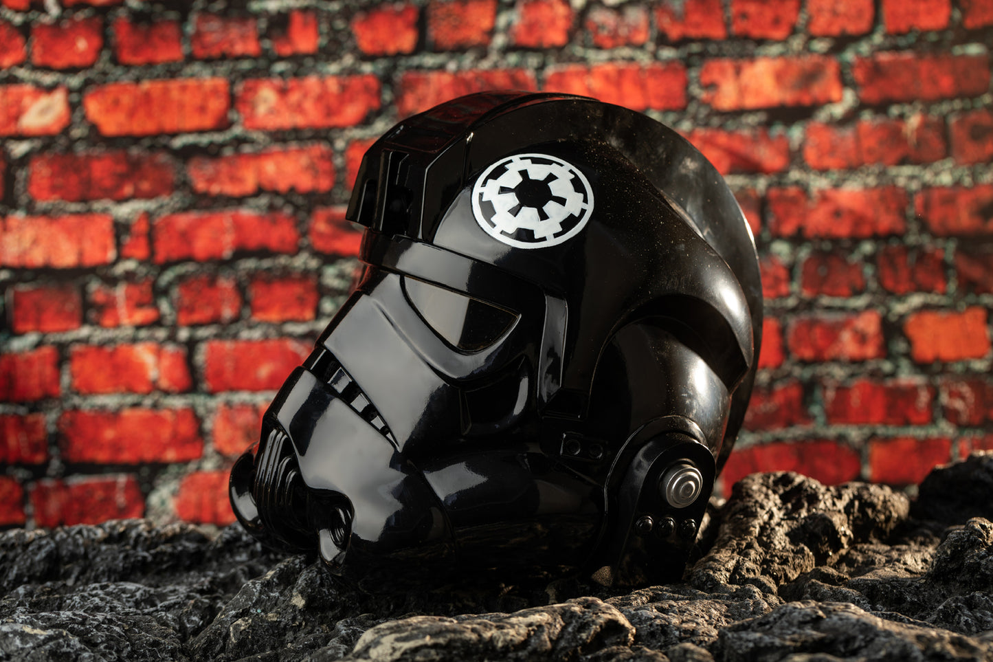 【Neu eingetroffen】 Xcoser Star Wars Imperial Starfighter Piloten helm für Erwachsene Halloween-Cosplay-Helm