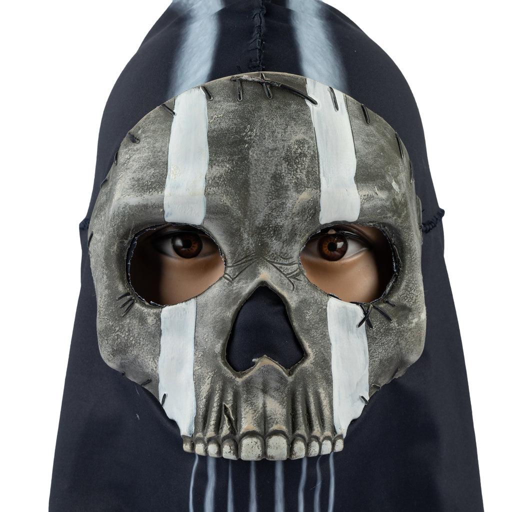 【Neu eingetroffen】Xcoser Call Of Duty Modern Warfare 2 Simon Ghost Vollgesichtsmaske Erwachsenenmaske Halloween Cosplay