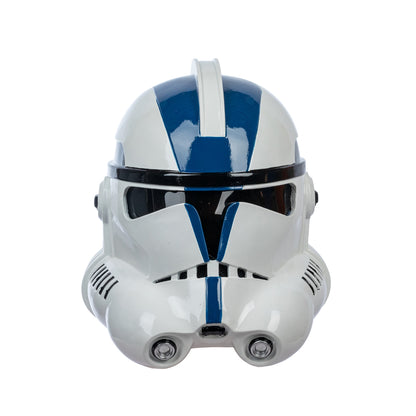 Xcoser Clone Trooper Phase 2 Helmet Resin Blue/White Adult Halloween Cosplay Helmet