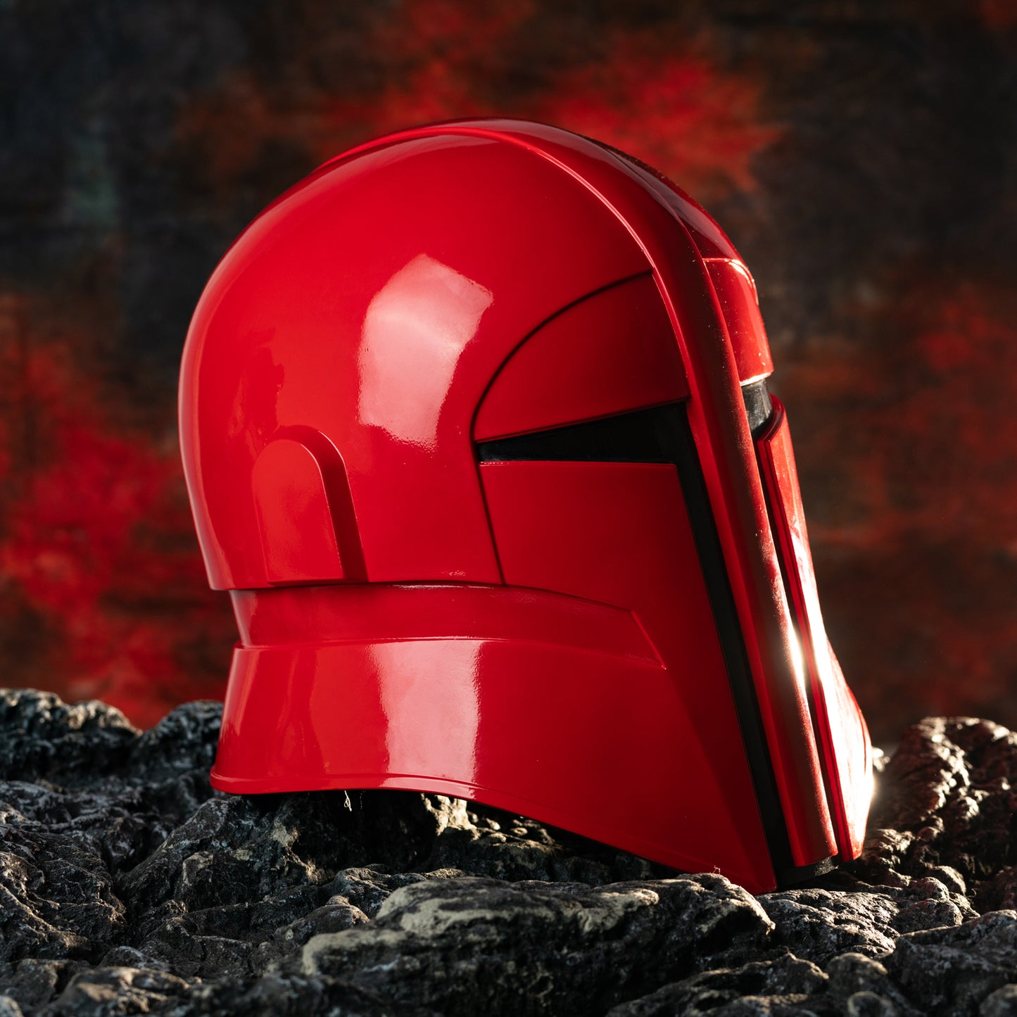 【Neu eingetroffen】Xcoser 1:1  Star Wars Mandalorian Imperial Royal Guard Helm Cosplay Requisiten Harz Replik Halloween