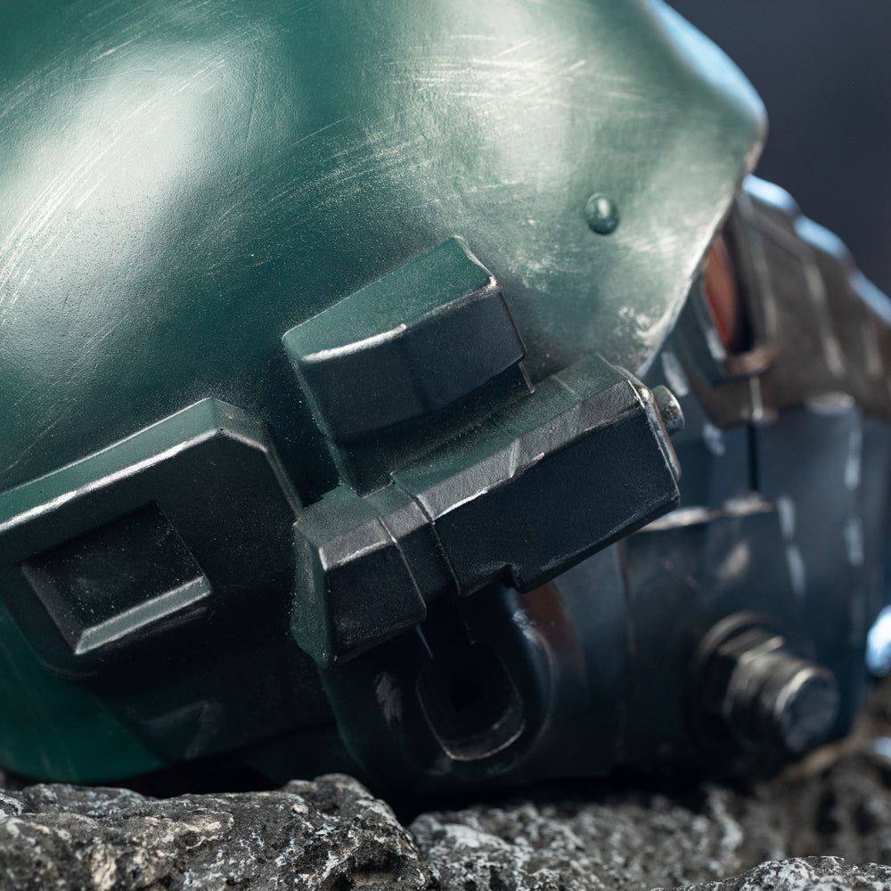Xcoser Fallout 4 NCR Veteran Ranger Riot Gear Helm Harz Fallout Maske Halloween Cosplay Kostüm Zubehör Requisite