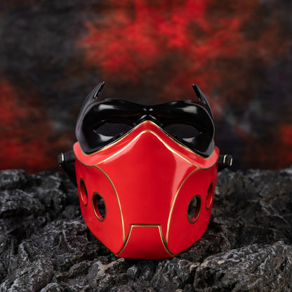 Xcoser Titan 3 Jason Todd Red Hood Maske Harz Cosplay Maske Erwachsene Halloween Cosplay