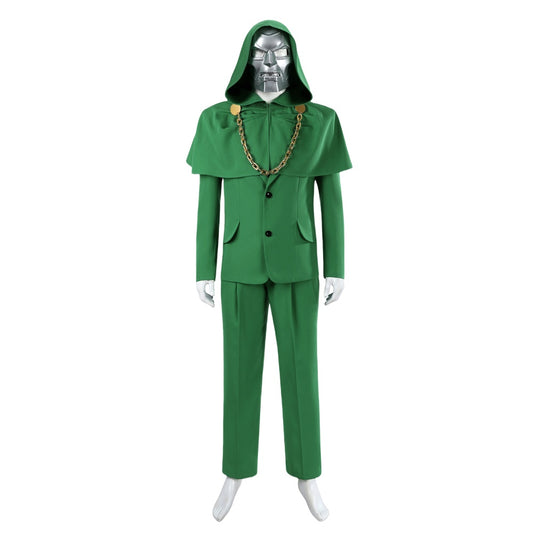 Xcoser Doctor Doom Robert Downey Jr Cosplay Kostüm Maske Komplettset Halloween