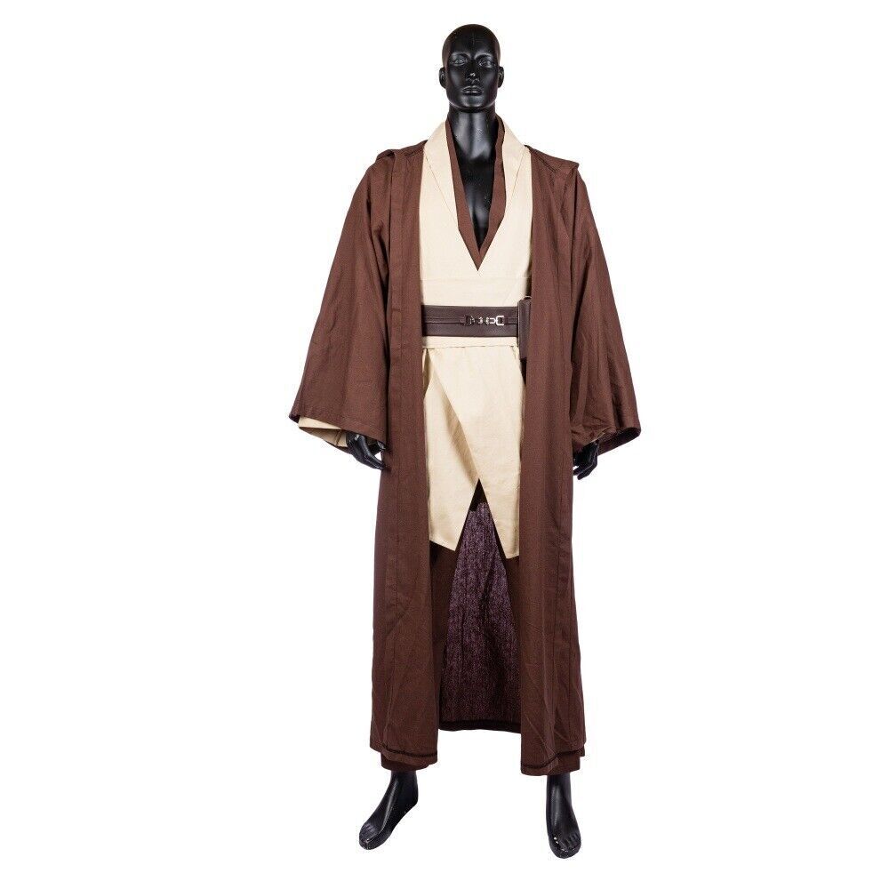 【Neu eingetroffen】Xcoser Star Wars Jedi Knight Obi-Wan Kenobi Cosplay Costume Cloak Suits Hoodies Uniforms Adult Halloween Christmas