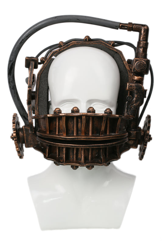 【Neu eingetroffen】Xcoser 1:1 SAW Reverse Bear Trap Cosplay Helm Maske Requisiten Harz Erwachsene Halloween