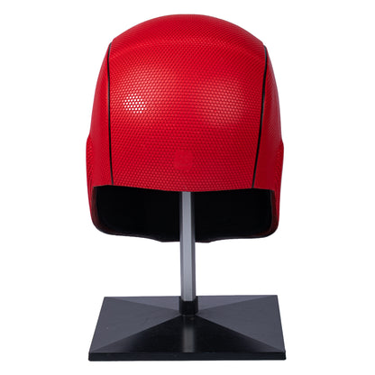 Neu eingetroffen | Red Hood Helm – Strukturiertes Lackiertes Kunstharz – Cosplay-Maske & Halloween-Requisite