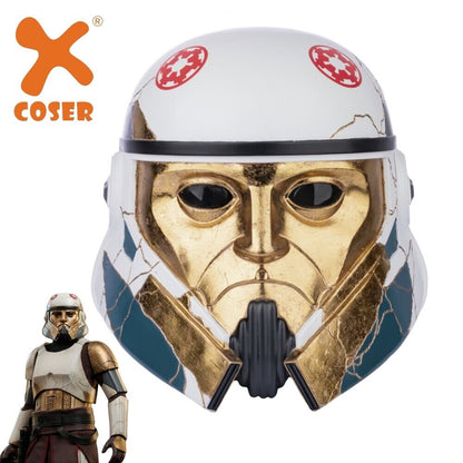 【Neu eingetroffen】Xcoser 1:1 Star Wars Ahsoka Captain Enoch Helmet Cosplay Props Resin Replicas
