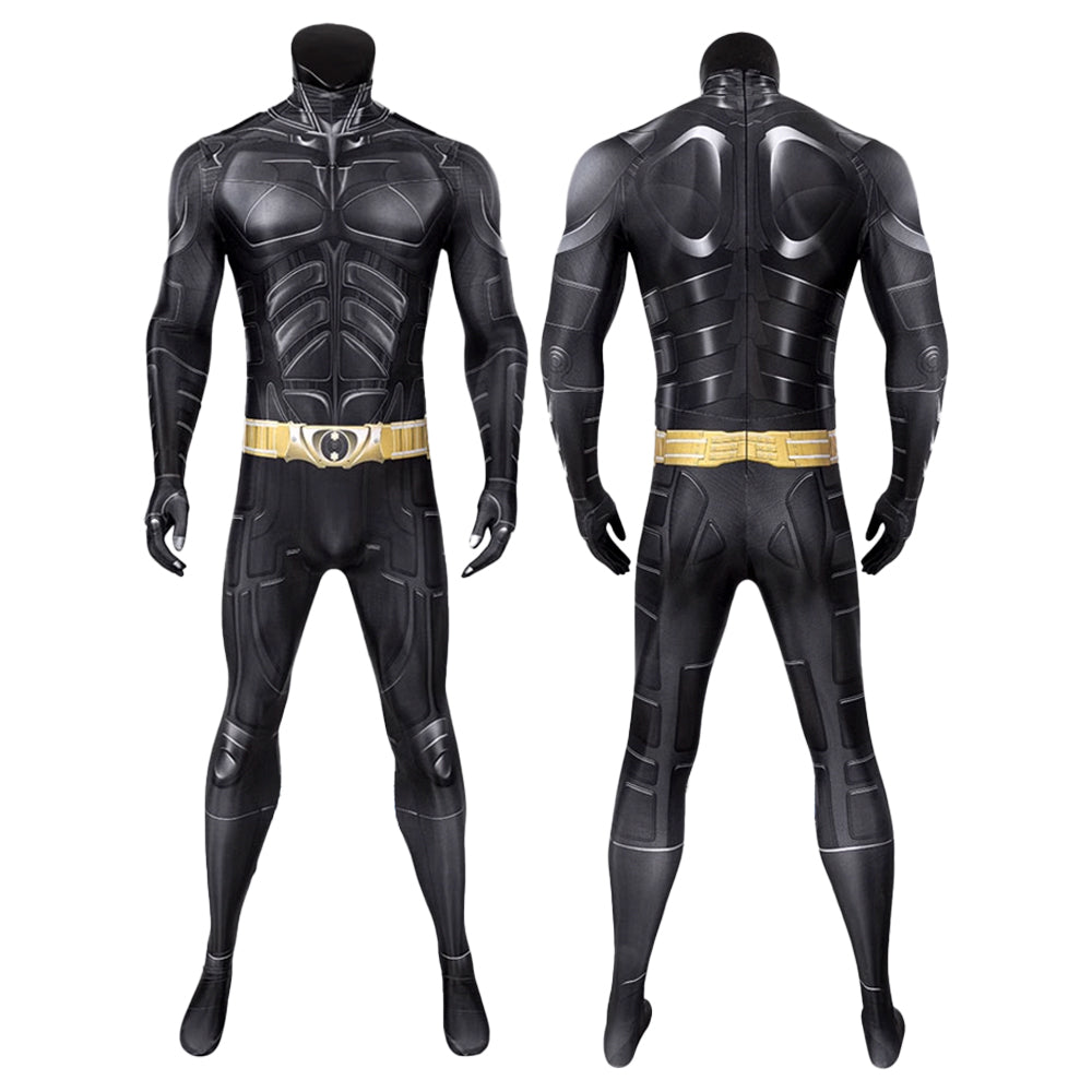 【Neu eingetroffen】 Xcoser Superheld The Dark Knight Rises Batman Cosplay Kostüm Bruce Bodysuit Overall