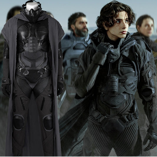 Xcoser Dune: Teil Zwei Paul Atreides Cosplay Kostüm Outfit Overall Anzug Requisite Komplettset