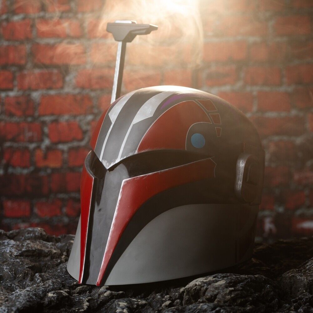 【Neu eingetroffen】Xcoser Star Wars: Rebels Sabine Wren Helmet Cosplay Prop Resin Replica Adult