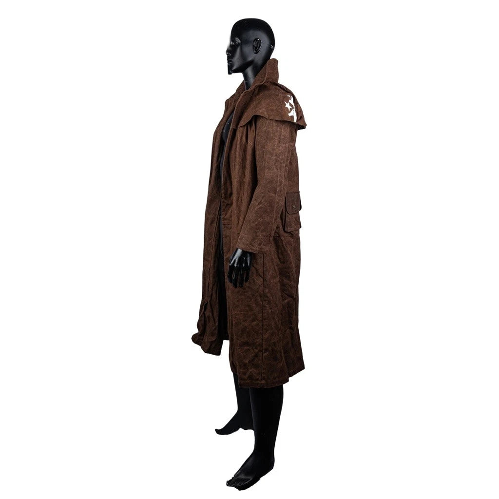 Neu eingetroffen | Xcoser Fallout New Vegas Veteran Ranger NCR Ranger Cosplay Kostüm Mantel Weste Helm Set