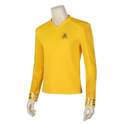 Neu eingetroffen | Xcoser Star Trek: Strange New Worlds Cosplay Sternenflottenuniform & Abzeichen-Oberhemd