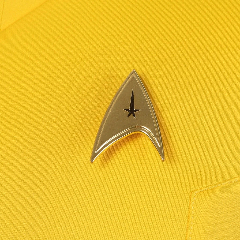 Neu eingetroffen | Xcoser Star Trek: Strange New Worlds Cosplay Sternenflottenuniform & Abzeichen-Oberhemd