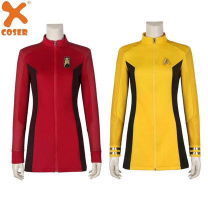 Neu eingetroffen | Xcoser Star Trek: Strange New Worlds Nummer Eins Cosplay-Abzeichen der Sternenflottenuniform