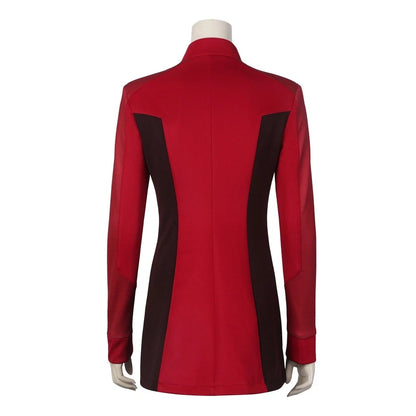 Neu eingetroffen | Xcoser Star Trek: Strange New Worlds Nummer Eins Cosplay-Abzeichen der Sternenflottenuniform