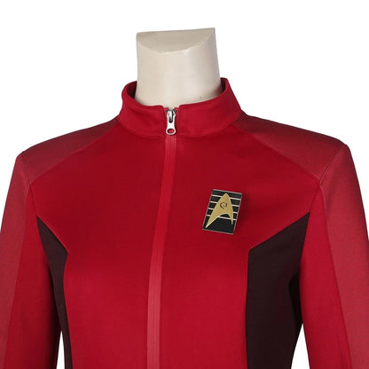 Neu eingetroffen | Xcoser Star Trek: Strange New Worlds Nummer Eins Cosplay-Abzeichen der Sternenflottenuniform