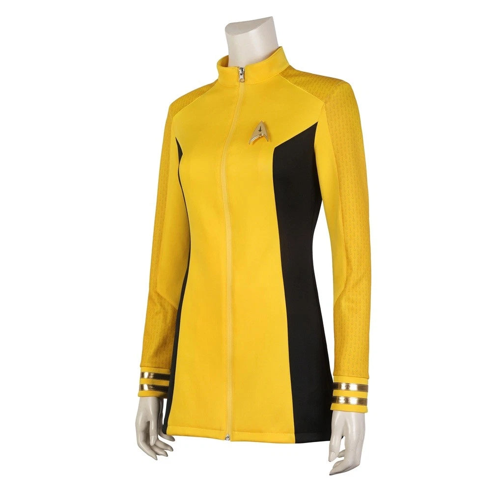 Neu eingetroffen | Xcoser Star Trek: Strange New Worlds Nummer Eins Cosplay-Abzeichen der Sternenflottenuniform