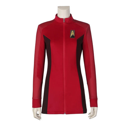 Neu eingetroffen | Xcoser Star Trek: Strange New Worlds Nummer Eins Cosplay-Abzeichen der Sternenflottenuniform