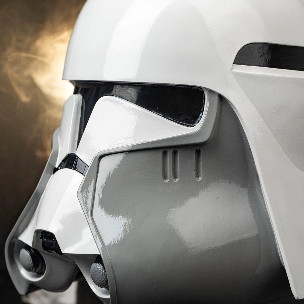Neu eingetroffen | Xcoser Star Wars Commander Bacara Helm Cosplay Requisiten Harz Repliken Halloween