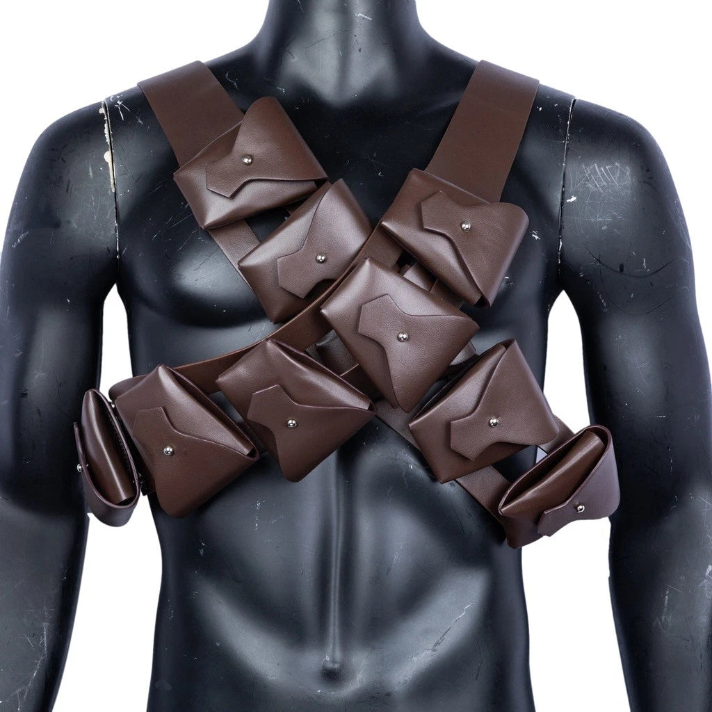 Neu eingetroffen | Xcoser Star Wars Jawa & Tusken Raider Cosplay Bandoliers Umhängetaschen Halloween