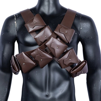 Neu eingetroffen | Xcoser Star Wars Jawa & Tusken Raider Cosplay Bandoliers Umhängetaschen Halloween