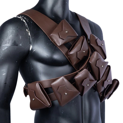 Neu eingetroffen | Xcoser Star Wars Jawa & Tusken Raider Cosplay Bandoliers Umhängetaschen Halloween