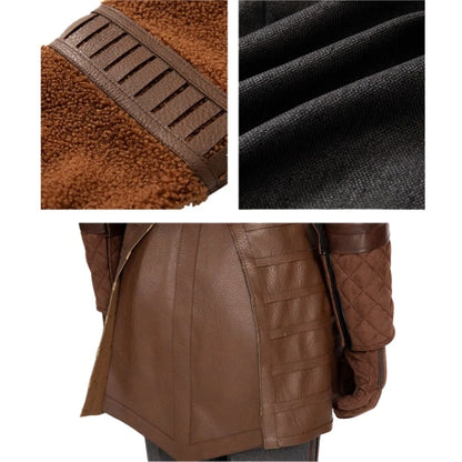 Neu eingetroffen | Xcoser Star Wars Mandalorian The Armor Cosplay-Kostüm und Helm für Erwachsene, Halloween