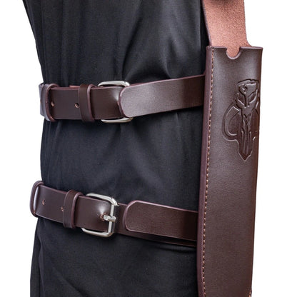 Neu eingetroffen | Xcoser Star Wars Mandalorian Vibroblade Messerscheide Halter Beutel Riemen Leder