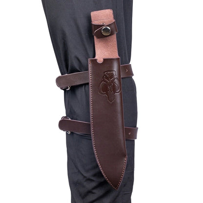 Neu eingetroffen | Xcoser Star Wars Mandalorian Vibroblade Messerscheide Halter Beutel Riemen Leder