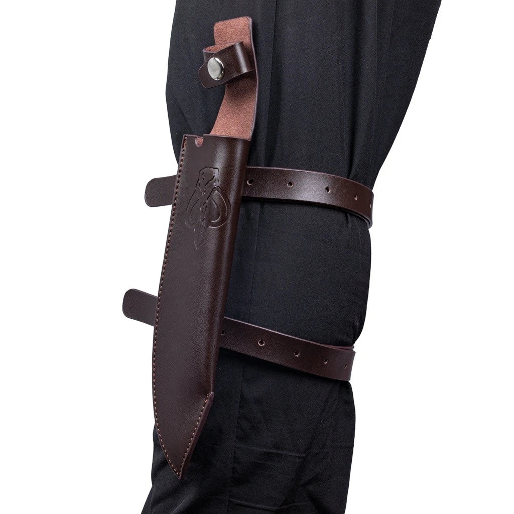 Neu eingetroffen | Xcoser Star Wars Mandalorian Vibroblade Messerscheide Halter Beutel Riemen Leder