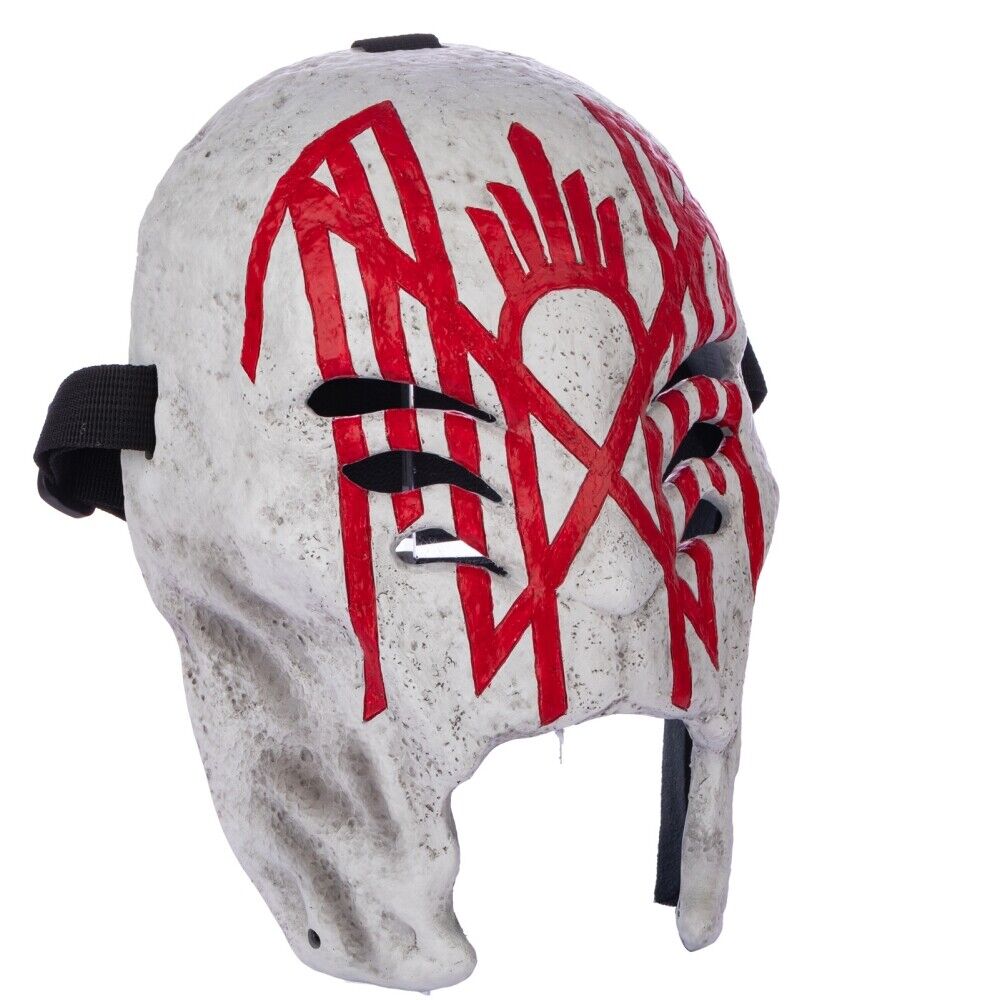 【Neu eingetroffen】Xcoser Sleep Vesselposting Maske für Rockband Halloween Weihnachten Cosplay Requisiten Harz