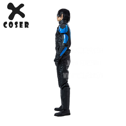 Xcoser Nightwing Cosplay Costumes Titans Season 2 Blue Suit - 6