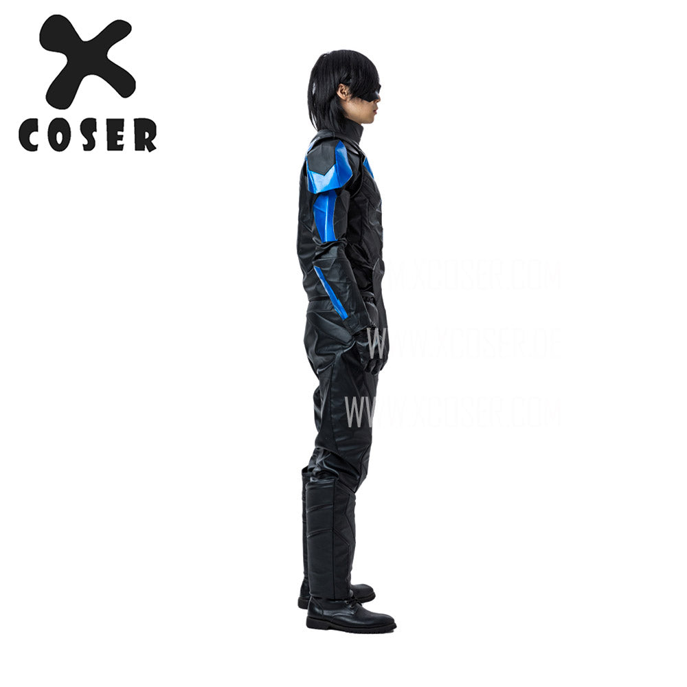 Xcoser Nightwing Cosplay Costumes Titans Season 2 Blue Suit - 8