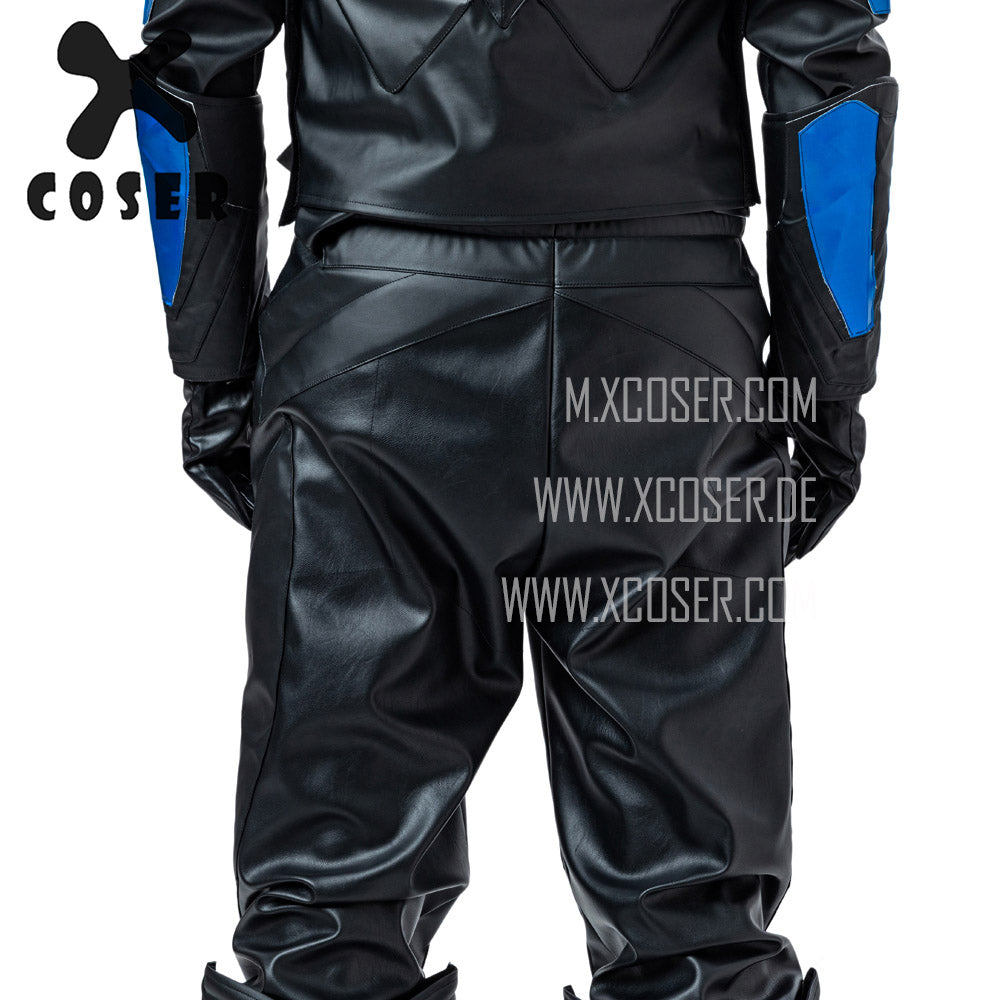 Xcoser Nightwing Cosplay Costumes Titans Season 2 Blue Suit - 15