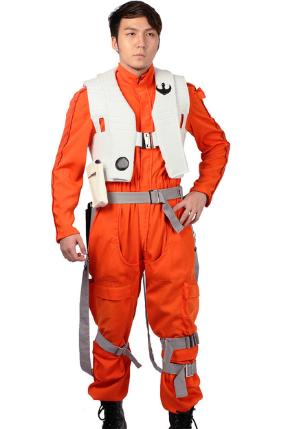 xcoser-de,Poe Dameron Kostüm Star Wars：The Force Awakens Cosplay Kleidung,Kostüm