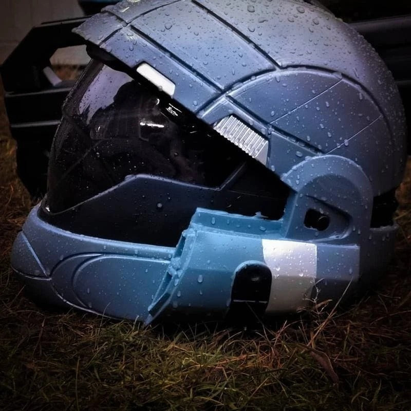 Xcoser 1:1 Scale Replica Halo3: ODST Cosplay Helmet Rendering physikalischer Effekte