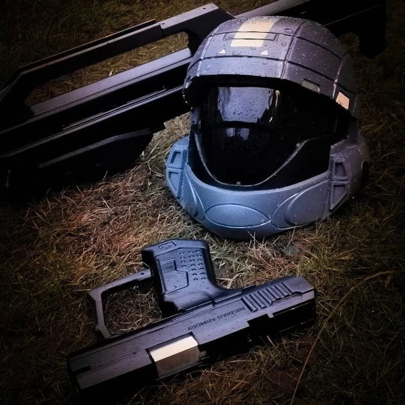 Xcoser Kostenloser Versand 1:1 Scale Replica Halo3: ODST Cosplay Helmet