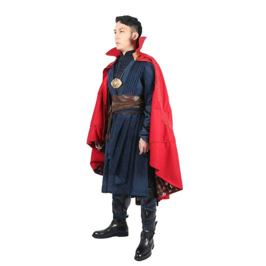 xcoser-de,Xcoser Doctor Strange Outfits Full Set Halloween Cosplay Costume,Costumes