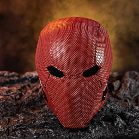 Xcoser Cosplay  Injustice 2 Red Hood Red Resin Helmet Game Cosplay Mask